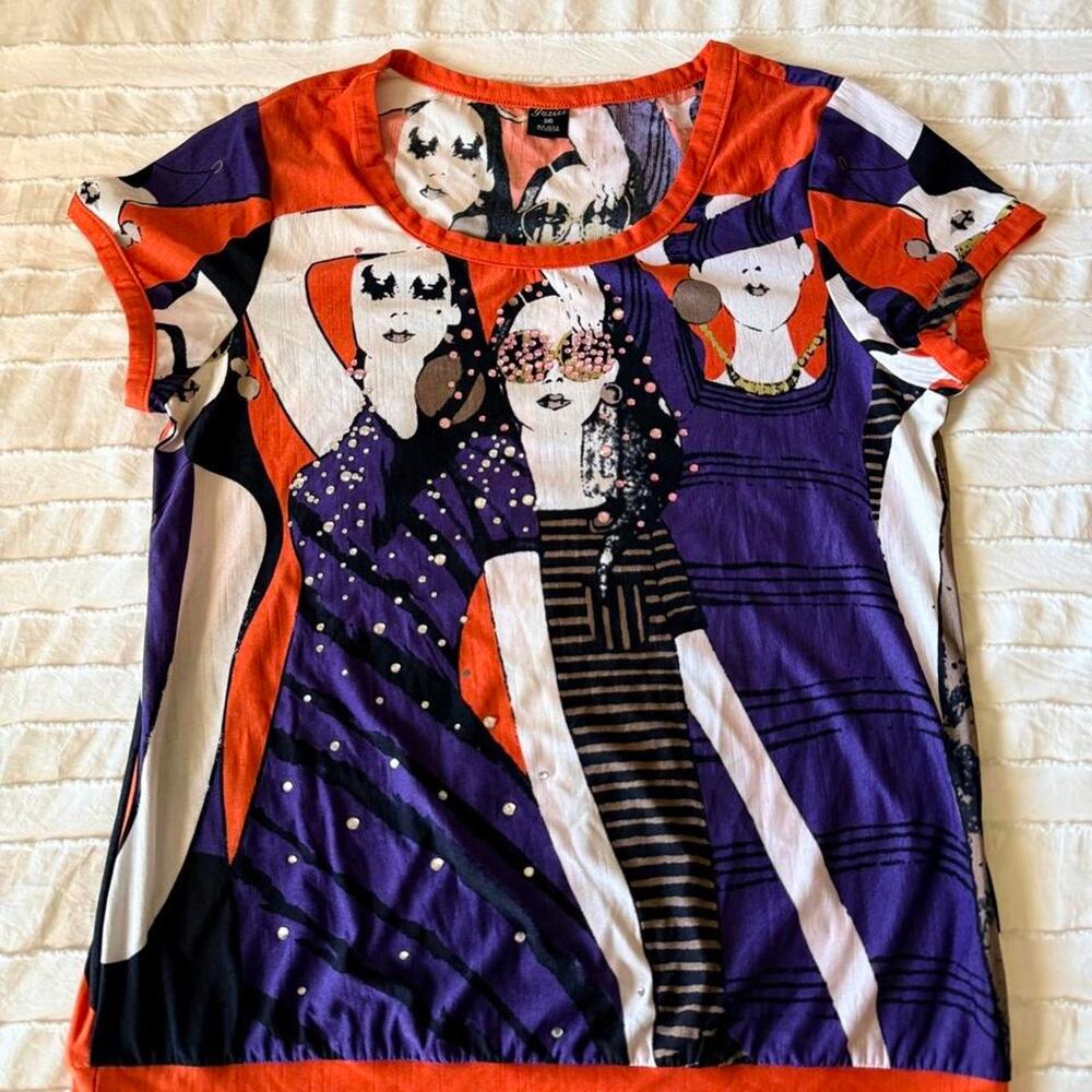 Iconic y2k avant garde Top